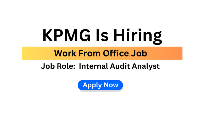 KPMG Recruitment 2026