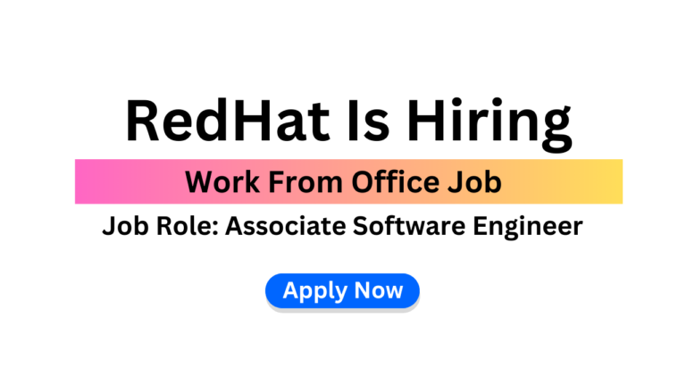RedHat Recruitment 2026