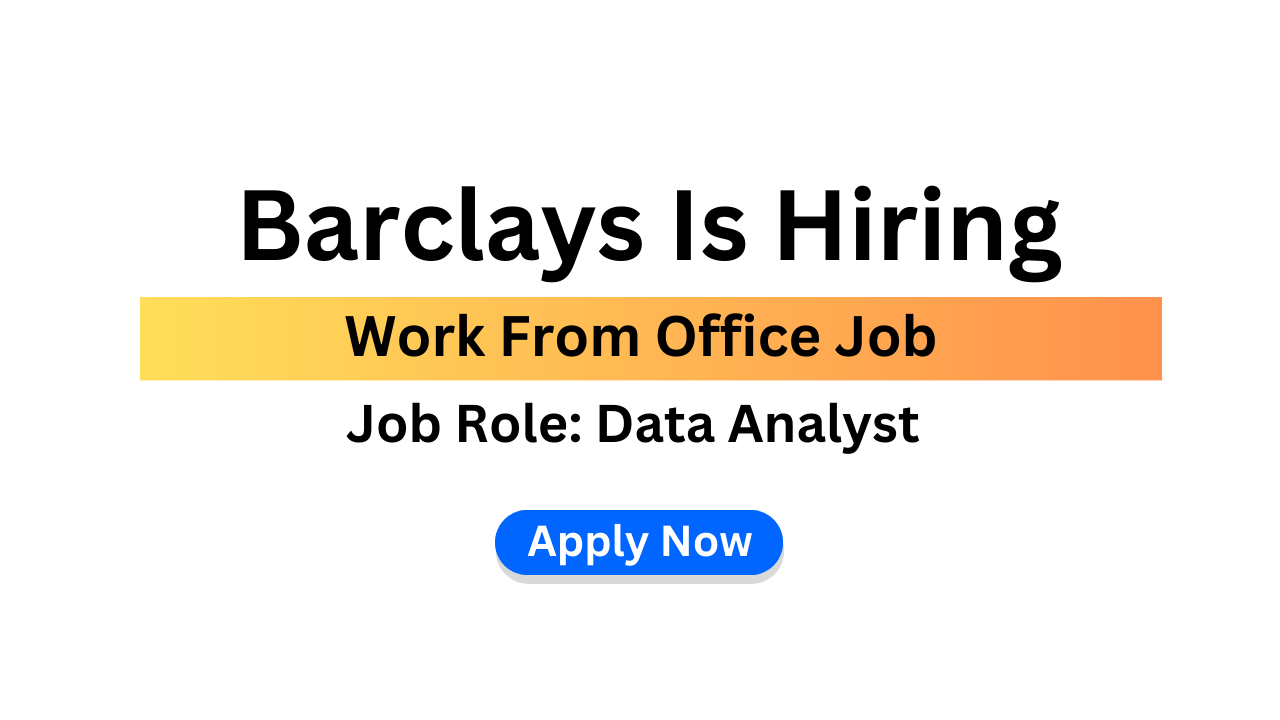 Barclays Recruitment 2026