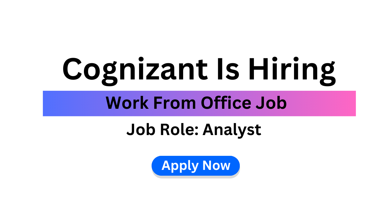 Cognizant Recruitment 2026