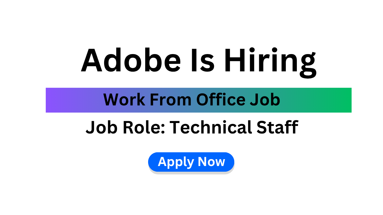 Adobe Is Hiring