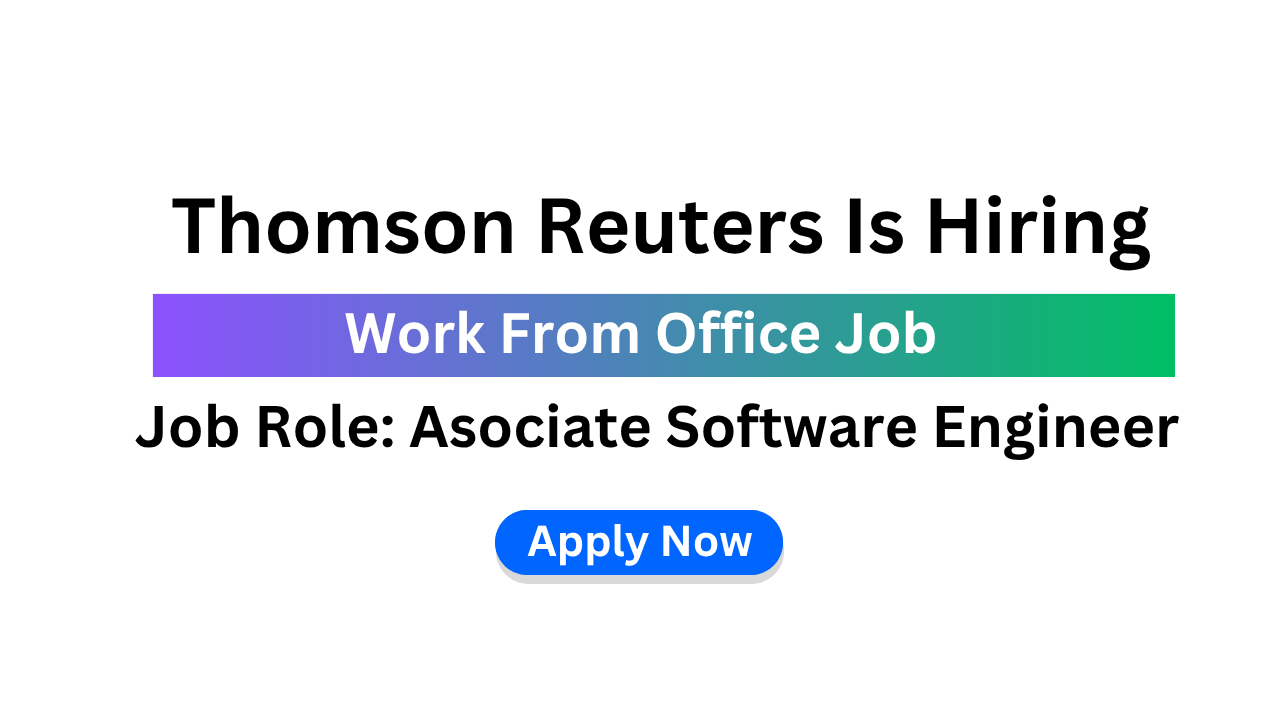 Thomson Reuters Recruitment 2026