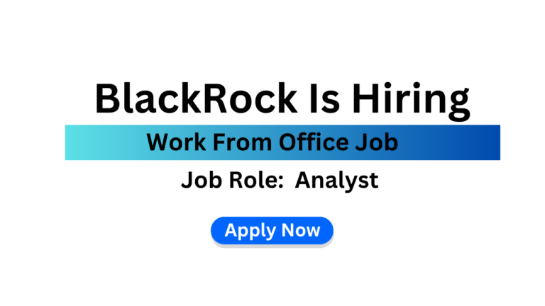BlackRock Job