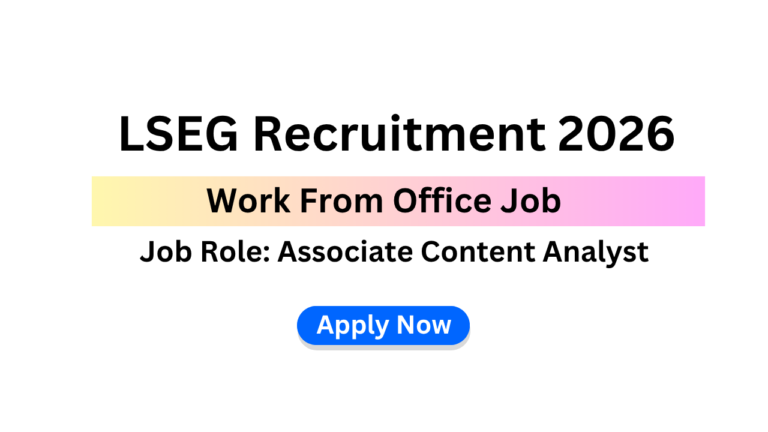 LSEG Recruitment 2026