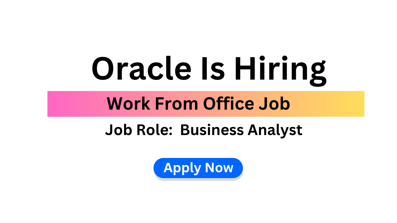 Oracle Recruitment 2026