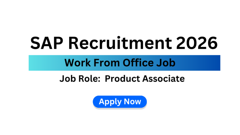 SAP Recruitment 2026