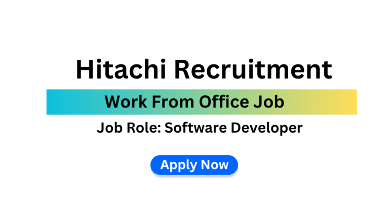 Hitachi Recruitment 2026