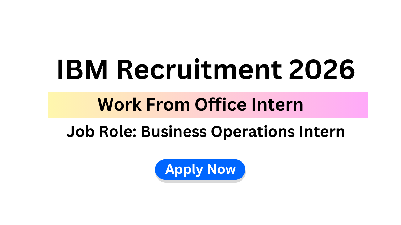 IBM Recruitment 2026 1
