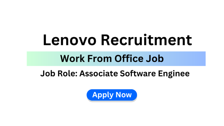 Lenovo Recruitment 2026