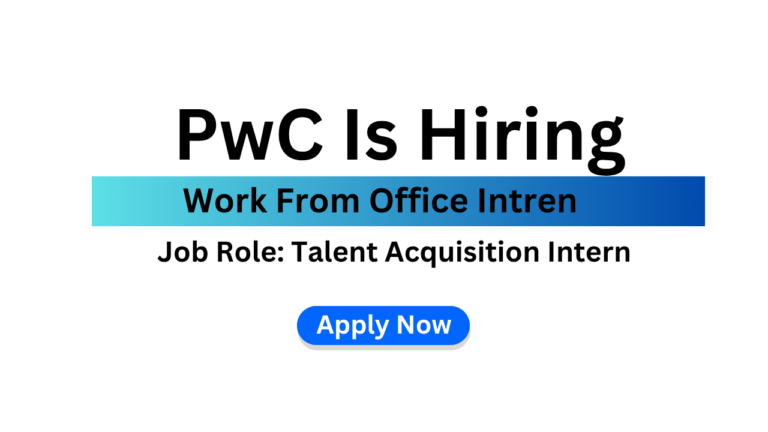 PwC Is Hiring