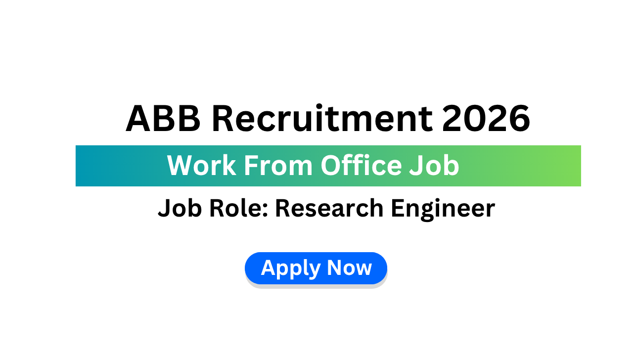 ABB Recruitment 2026