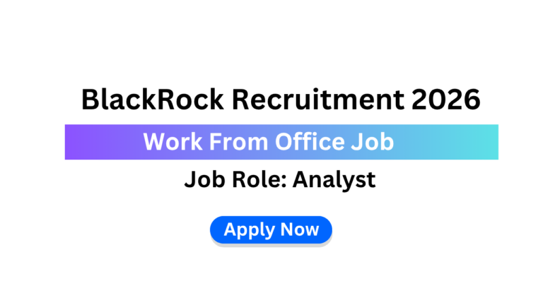 BlackRock Recruitment 2026