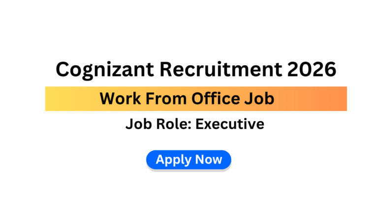 Cognizant Recruitment 2026