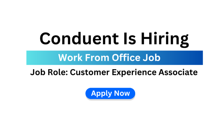 Conduent Recruitment 2026