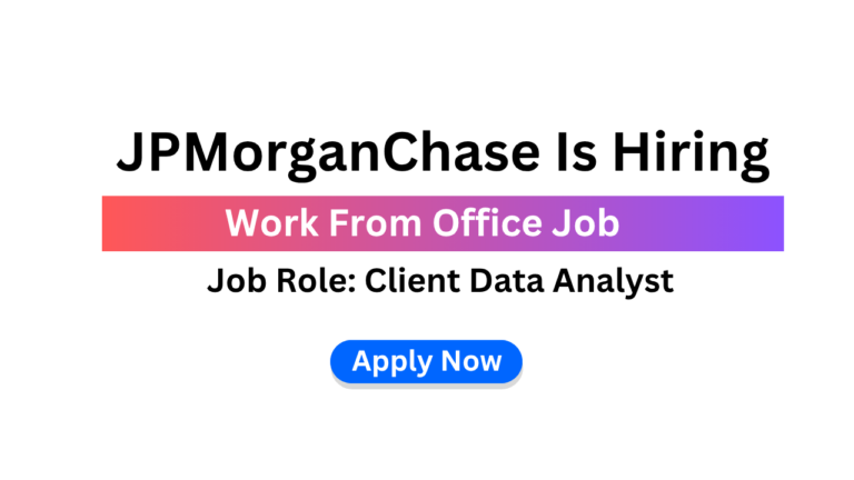 JPMorganChase Recruitment 2026