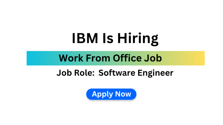 IBM Recruitment 2026