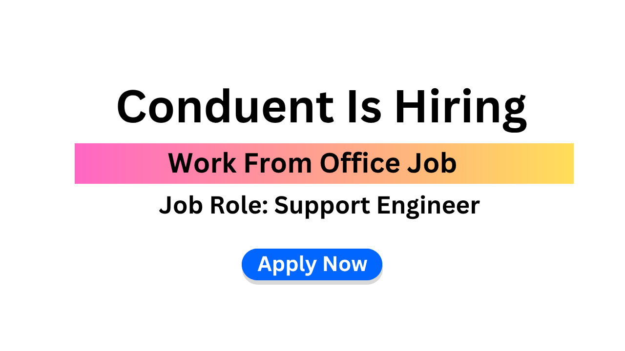 Conduent Job