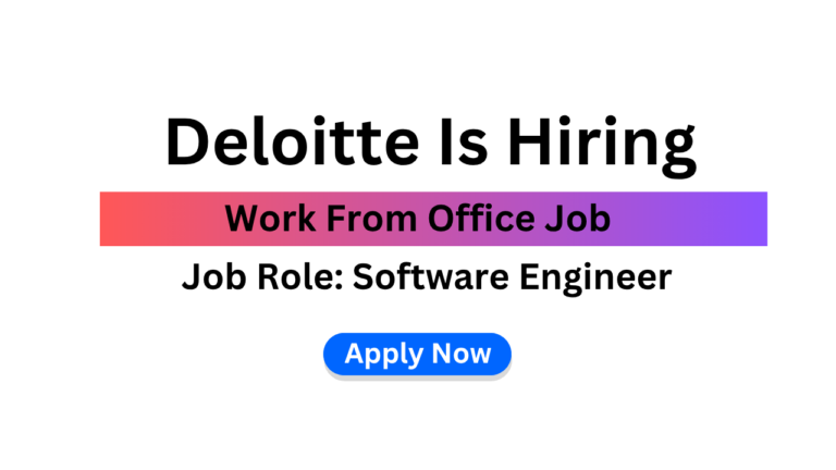 Deloitte Software Engineer