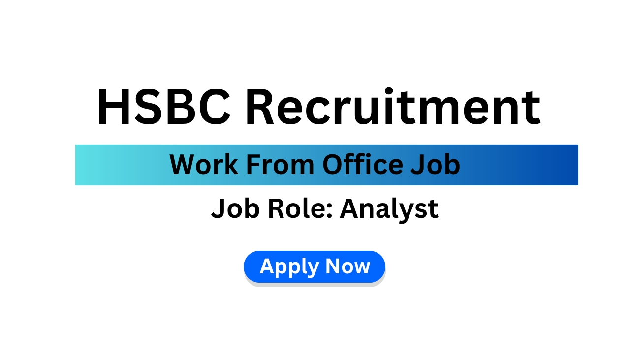 HSBC Recruitment 2026