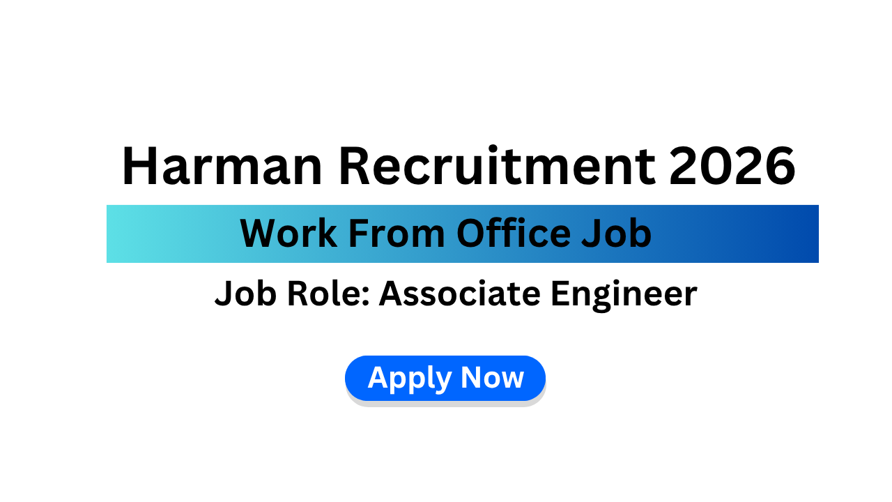 Harman Recruitment 2026