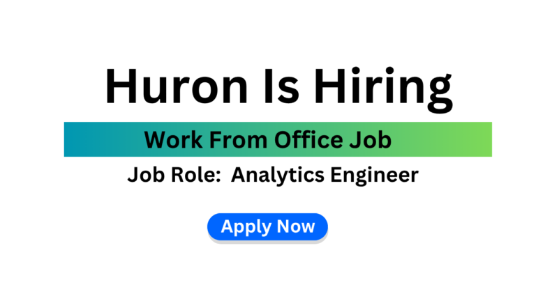 Huron Is Hiring