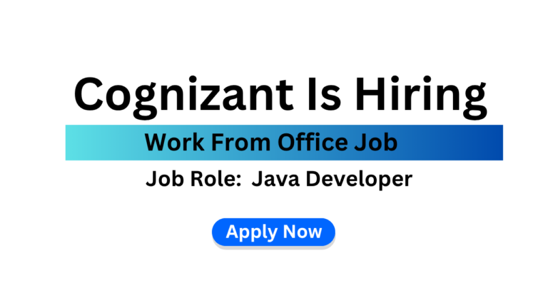 Cognizant Is Hiring