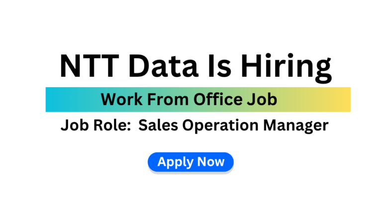 NTT Data Is Hiring