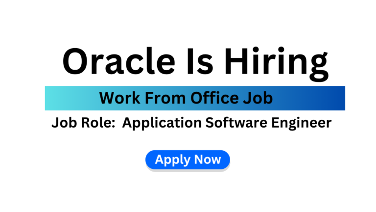 Oracle Is Hiring