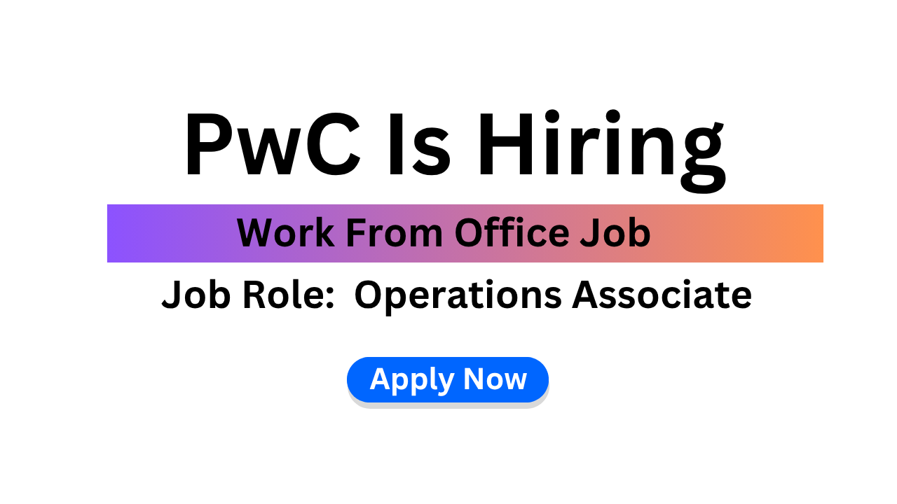 PwC Is Hiring