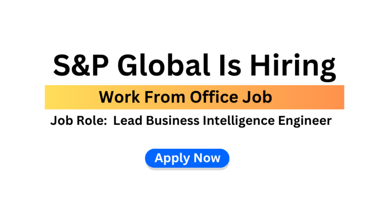 S&P Global Is Hiring