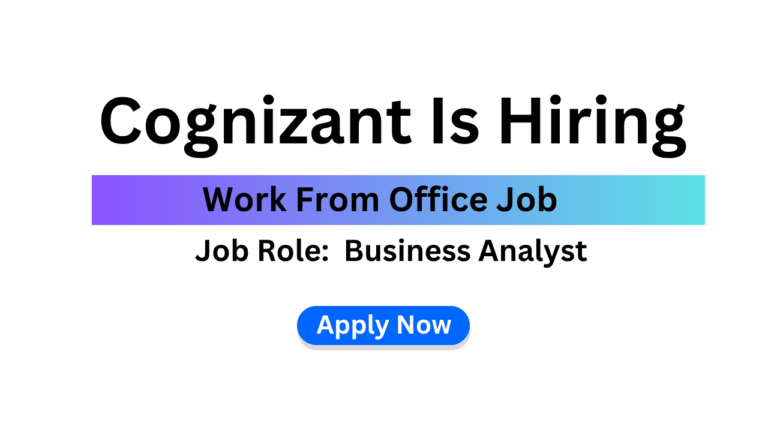 Cognizant Job