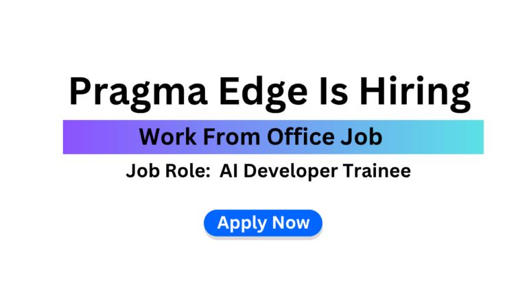 Pragma Edge Is Hiring