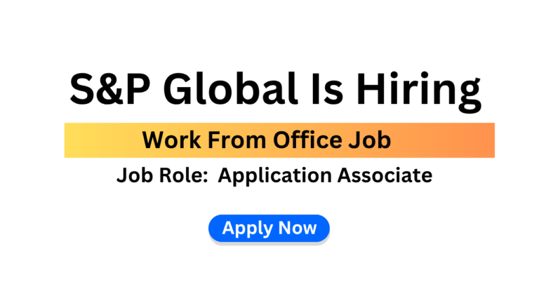 S&P Global Is Hiring