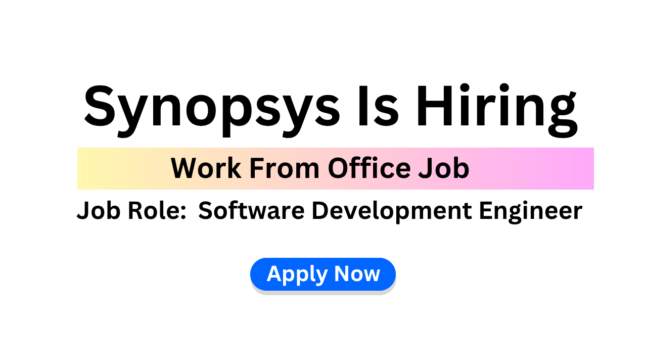 Synopsys Is Hiring